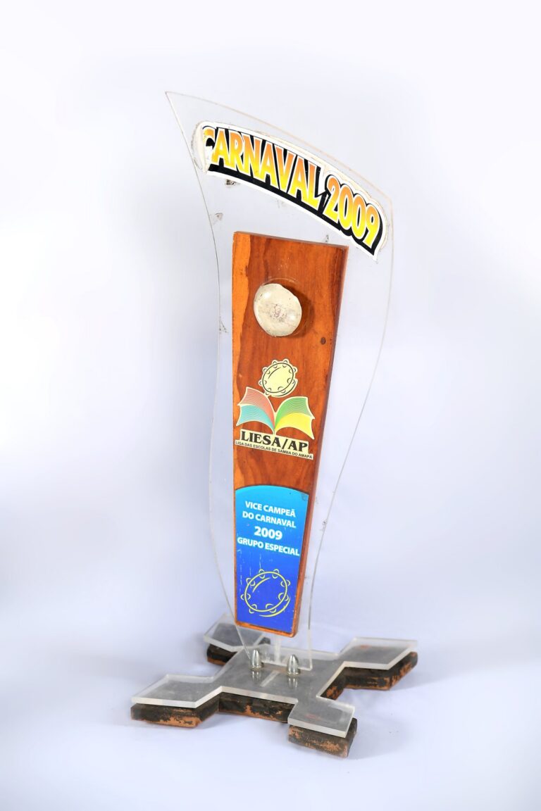 Troféu de vice-campeã no carnaval de 2009